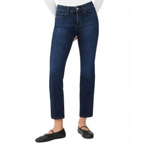 DL1961 Mara Straight Mid Rise Instasculpt Ankle Jeans Dark Wash Women Size 27
